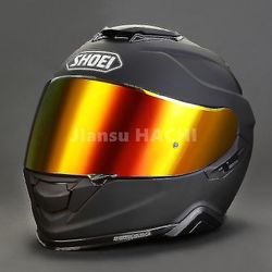 Hjälmvisir för Shoei Gt Air Neotec Cns-1 Tc-5 Tc-9 Gt Air 2 hjälmsköld UV-skuren Casco Moto ansiktsskydd Visera vindruta Rött guldvisir