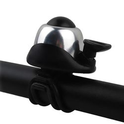 Gmow Cykel Bell Aluminium Legering Loud Horn 360 Rotation Justering Cykel Dele sølv
