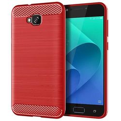 AIR Blød holdbar beskyttelsesskalkasse til ZenFone4 Selfie - Rød