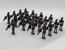 Commando Droids Captain 21kpl armeijan mukautettuja hahmoja