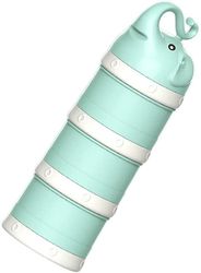 Mikasa Baby mælkepulver dispenser, Snack Opbevaring Box (elefant Grøn)