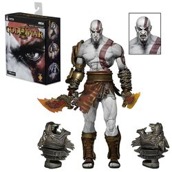 Eocici Halloween Party Props God Of War 3 Ultimate Kratos Action Figurer Collectible Leker Home Decoration Gaver