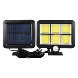 100/120Led sol lys udendørs bevægelse genoplade solvæg lys vandtæt nødsituation førte lys gade veranda lampe have dekoration 120cob