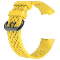 AIR Udskiftning blød silikonerem til Fitbit Charge 3 (6,5-9inch)