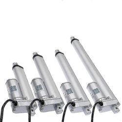 12v 24v lineaarinen toimilaite 50/100/150/200/250mm isku lineaarinen toimilaitemoottori 100/300/500/700/1000/1200/1500n Isku 150 mm 12V 100N 60mm s