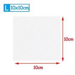 Flower Pot Rund 5x5cm Pot Hole Mesh Pad Mat Grid Round Drain Hole Screen til pottebund Undgå jordtab Anti Bonsai Flower Plant Gardening Tools 10 st...