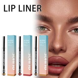 Lycxames 3kpl Huultenrajauskynä Peel Off Lip Tattoo Lip Stain Pitkäkestoinen oleskelu meikissä ravitseva