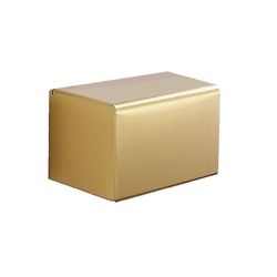 Kylpyhuoneen säilytyspaperiteline vedenpitävä pehmopaperipidike Kylpyhuonetarvikkeet Kultainen wc-paperiteline Kultaa