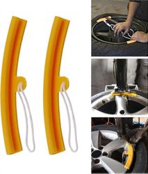 2pakkaus vannesuoja rei'illä ja köysillä, vannesuoja rei'illä ja köysisuojilla, vanteen pyöränsuojatyökalu moottoripyöräpolkupyörille, polkupyörä T