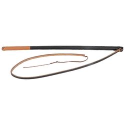 Koiran koulutuspiiska nahkasuojalla varustetut lemmikkihihnat keskikokoisille ja suurille koirille (päätynauhojen väri satunnainen)