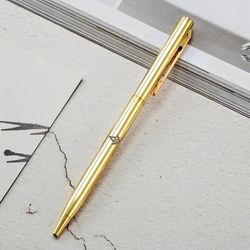 Bricks Masons Gratis gravering af metal frimurerisk kuglepen - (flere farver / bilag) Golden