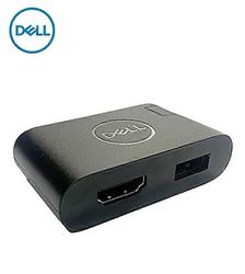 Dell DA20U -sovitin USB-C–HDMI/USB-A -Play ja pistoke