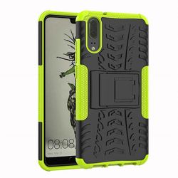 Shockproof rustning sag for ære 10 med støttefod all inclusive dække grønne rpc2436