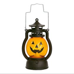 Handuo Halloween dekorationer, papir lanterner med led lys type B
