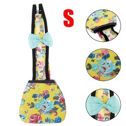Pet Chicken Duck Goose Ble Vaskbar justerbar fjerkræ ble Kreative Tøj Fysiologisk Pant Bowknot Design Elastic Band