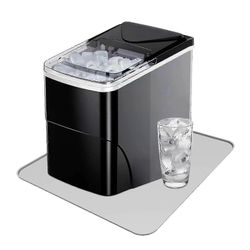 Jääpalakoneen tyyny, vettä imukykyinen matto, uudelleenkäytettävä jääpalakoneen tarjottimen tyyny, helppo puhdistaa astiankuivausmatto keittiöön Ha...