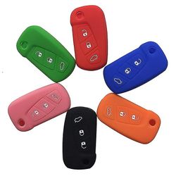 3 Button Flip Remote Key Case för Ford Ka Streetka fordon Ny modell 2008-2016 Key Cover Biltillbehör Hållare Fob