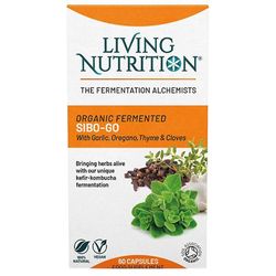 Living Nutrition Orgaaninen fermentoitu SIBO-GO Caps 60 (LN2206)