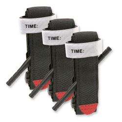 3 Pack Medicinsk årepresse Hurtig anvendelse Emergency Udendørs Førstehjælp Kit Rescue Combat årepresse høj kvalitet