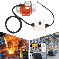 50 W:n DC12V:n sähköinen tärinämoottori nopeudensäätimellä, harjaton suurnopeusmoottori, seosbetonivärähtelijä, 4000 rpm Kuten