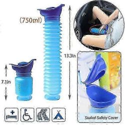 Kannettava aikuisten pisuaari retkeilyyn ja matkustamiseen - korkealaatuinen ulkovirtsakaivo