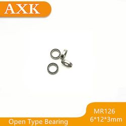 Ankomst Tidsbegrænset Stål Rolamentos Kugleleje Gratis forsendelse 10 stk Åben Type Mr126 Lejer 6x12x3 Mm