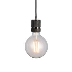 Endon Lighting Endon Urban - 1 lys vedhæng sort Chrome Plade, E27