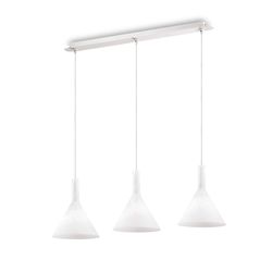 Ideal Lux Lighting Ideel Lux Cocktail - 3 lyshængende loft vedhæng Light White, E14