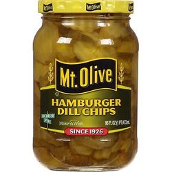 Mt. Olive Mt. Oliven Hamburger dild chips