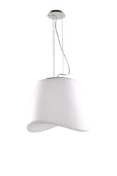 Inspired Lighting Cool Loft Vedhæng 3 Lys E27 Runde Udendørs IP44, Mat Hvid, Opal Hvid