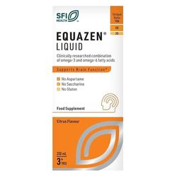 Equazen Omega 3 & 6 flydende citrusfrugter 200ml