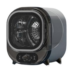 Kannettava kuivausrumpu hiljainen minikuivausrumpu matkahuoneistoon kotiin Sininen 31cmx39cmx38cm