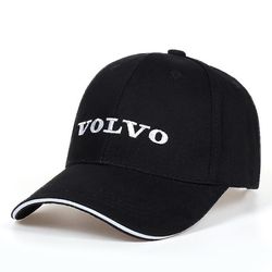 Mand Baseball kasket Volvo Sports Cap Broderi Casual Baseball Cap Solskærm Mænd Hat Farverig * @bugu