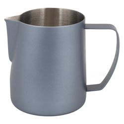 unbrand Kaffe Melk Skummende kopp Rustfritt stål Jug Dampende mugge 700ml kaffe latte kunst for kaffedrikker Royalblue