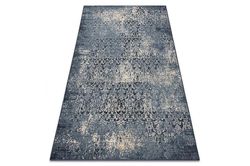 RugsX Tæppe Uld NAIN årgang 7010/50911 marineblå / beige blå 200x300 cm
