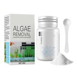 Monikäyttöinen levänpoistoaine kalasäiliö vedenpuhdistus levien poistojauhe 50g Algae Removal Powder