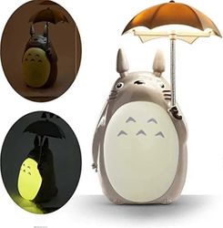 Totoro led-yövalo lapsille, ladattava usb-lukupöytävalaisin, sarjakuva söpö eläin, pojat tytöt makuuhuoneen sisustus tyyli2131