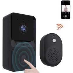 Bestener Smart Trådløst Kamera Ringeklokke Fjernkontroll Hd Wifi Kamera Video Telefon Intercom Sikkerhet Intercom Ringeklokke