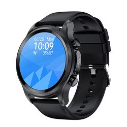 Smt 4 Smart Watch För Kvinnor Män 2024, Ip67 Vattentät Nyaste Full Pekskärm Bluetooth Fitness Tracker Smart Klocka -jjhp svart