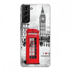 Crazy Kase Hull Til Samsung Galaxy S21 5g Silikone Fleksibel 1 Mm, London