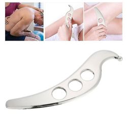 Rustfrit stål Gua Sha Værktøj Manuel Skrabning Massager fysioterapi Sundt værktøj Myofascial Pain Release Tissue Mobilisering