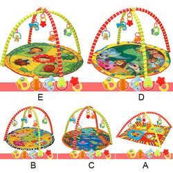 Børn Børn Baby Fitness Rack Spil Tæppe Kravle tæppe Mat Gym Legetøj Intellektuel udvikling Design Baby Fitnesscentre Legemåtter