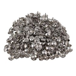 200Pcs 8 * 9mm sølv farve glat tegning push pins negle