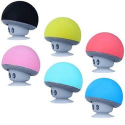 Sieni Bluetooth-kaiutin, tehokas ääni, monitoiminen, sucker kaikkialla, lahjaidea vaaleanpunainen