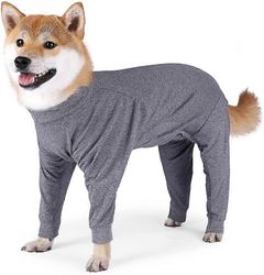 Koiran leikkauksen jälkeinen toipumispakkaus, nuolemisen estävä lemmikkieläinten kirurginen puku vatsan haavalle, pentu pitkähihainen pyjama hiuste...
