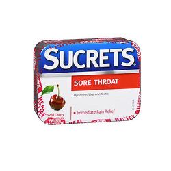 Emerson Healthcare LLC sucrets klassiset kurkkukipupastillit, villikirsikka 18 kpl