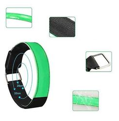 Handuo Led arm med lys lysende Sports Armbånd Dark Safety Løbeudstyr grøn