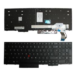 Keyboards4Laptops Lenovo ThinkPad E580 med markør sort ramme sort UK layout udskiftning laptop tastatur