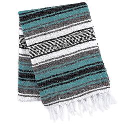 Käsintehdyt meksikolaiset peitot Käsityökudottu käsinkudottu Serape Blanket Beach Camping Piknik Ulkona Boho D 115*178
