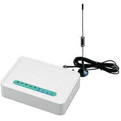 Kiinteä langaton päätelaite nelikaistainen GSM SIM-kortti puhelinlinja työpöydän soittajan valitsin GSM850 / 900 / 1800 / 190 valkoinen